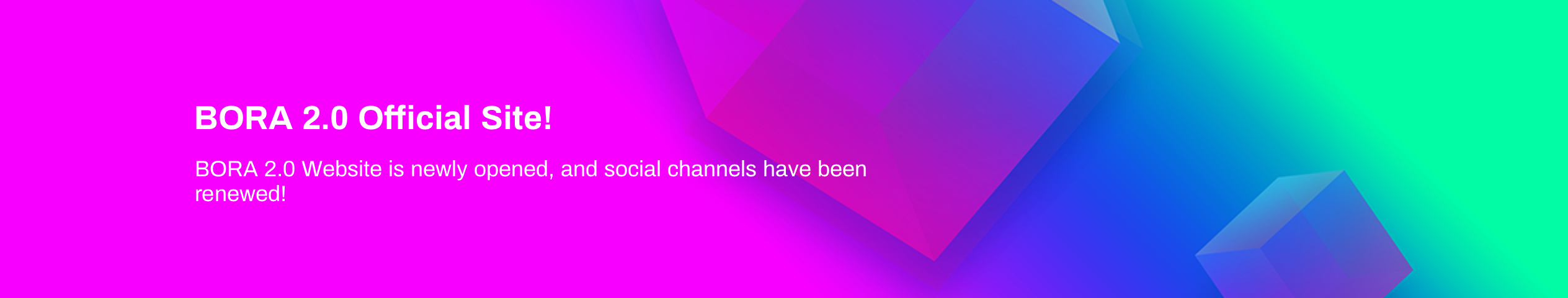 Termination of BORA ECO Serivce.